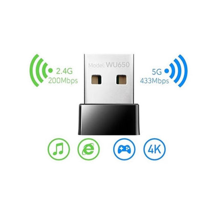 CUDY Wireless Dual Band USB Adapter CUDY