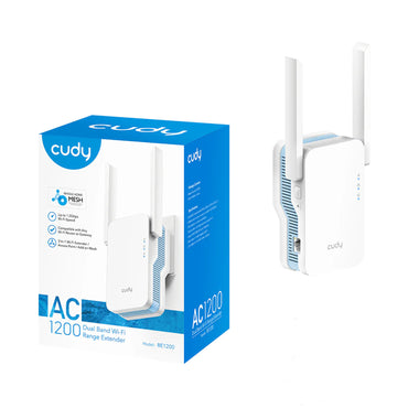 CUDY AC1200 Mesh Wi-Fi Range Extender