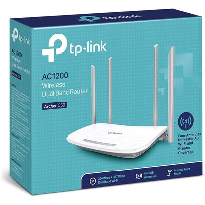 TP LINK AC1200 WIRELESS DUAL BAND ROUTER