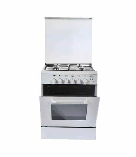 GENERAL GAS Cooker 60cm 4 Gas Burners White