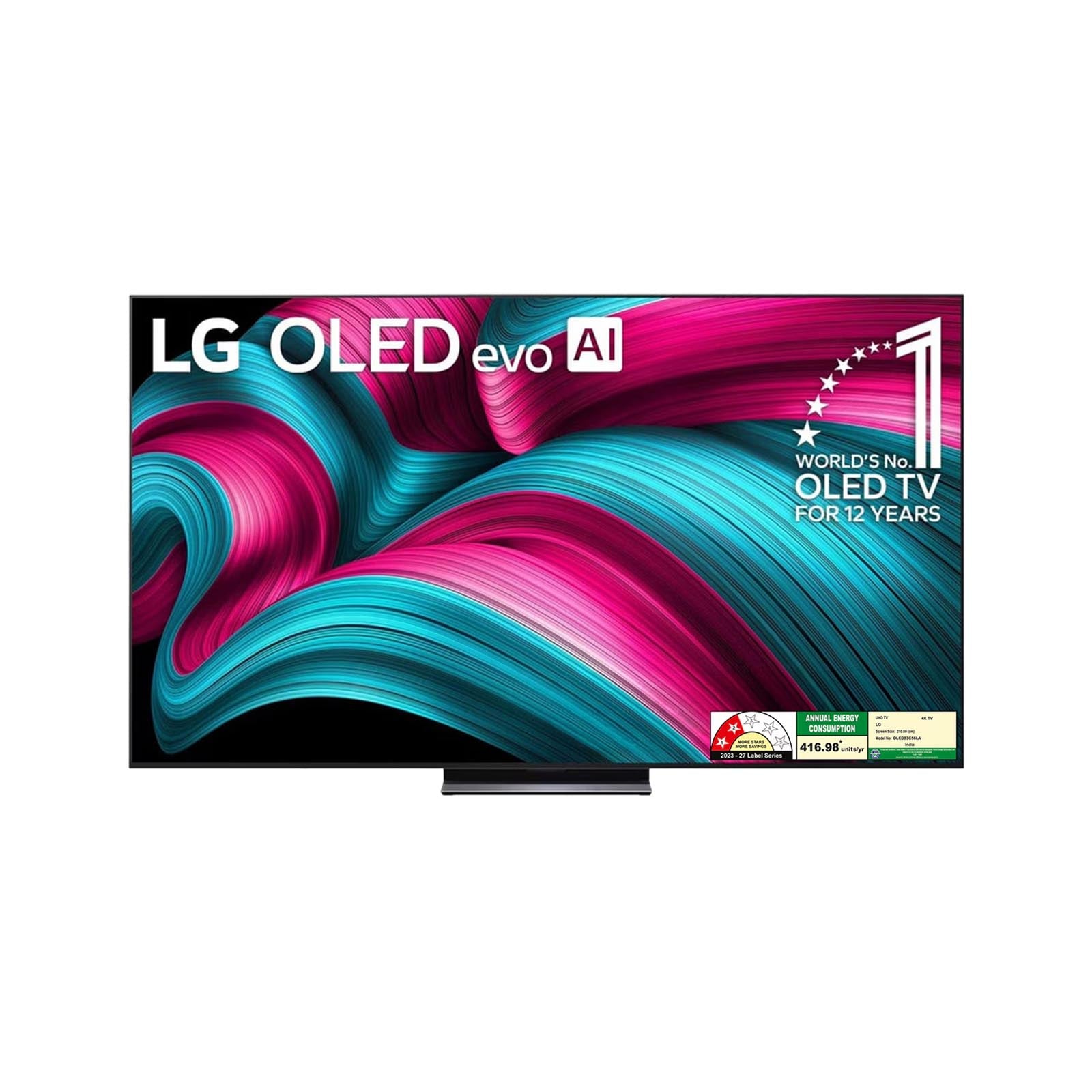 LG 83" OLED evo AI C5 4K Smart TV