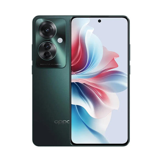 OPPO Reno 11F 256GB-16GB-365 Days Screen Warranty Palm Green