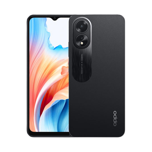 OPPO A38 128GB -12GB -365 Days Screen Warranty Glowing Black