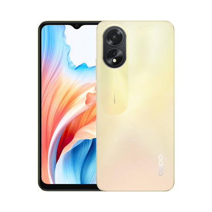 OPPO A38 128GB -12GB -365 Days Screen Warranty Glowing Gold