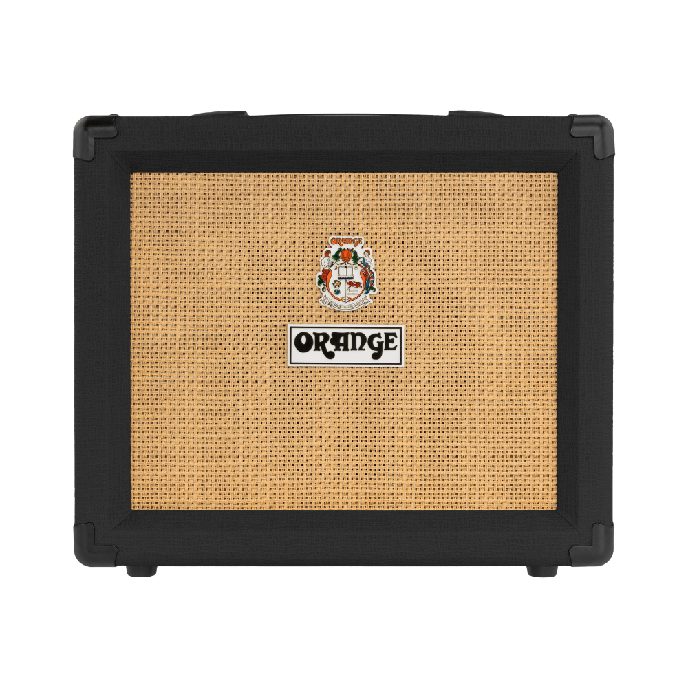 Orange Crush 20 – 20W Twin-Channel Guitar Combo Amp with CabSim and Aux Input, Black ORANGE
