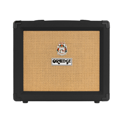 Orange Crush 20 – 20W Twin-Channel Guitar Combo Amp with CabSim and Aux Input, Black ORANGE
