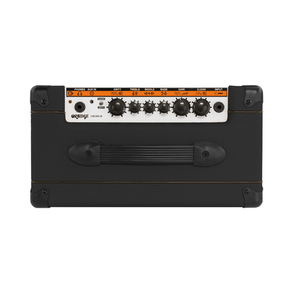 Orange Crush 20 – 20W Twin-Channel Guitar Combo Amp with CabSim and Aux Input, Black ORANGE