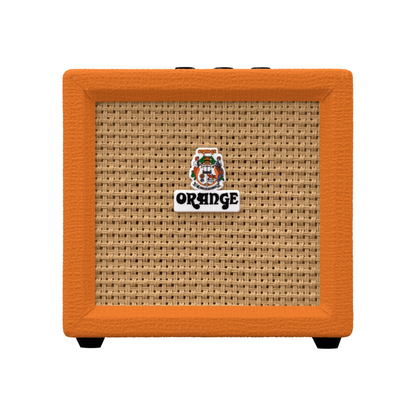 Orange Crush Mini – 3W Solid-State Guitar Amp with Speaker Out & Aux In ORANGE