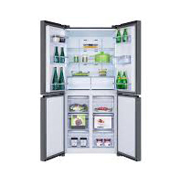 TCL 24 Cft Refrigerator 4 Doors 470 L Inverter Silver