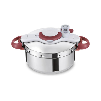 Tefal Clipso Minut 'Perfect Pressure (6L) Stainless Steel/Wh TEFAL