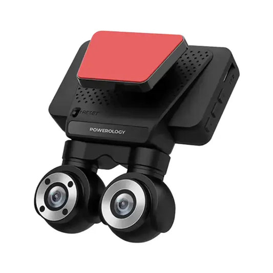 Powerology Dual Lens 3" Touch Screen 4K Dash Camera POWEROLOGY
