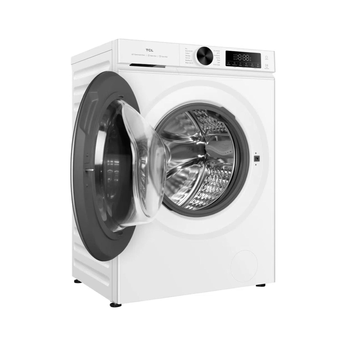 TCL Washer Front Load 9 KG 1400 RPM BLDC Motor White