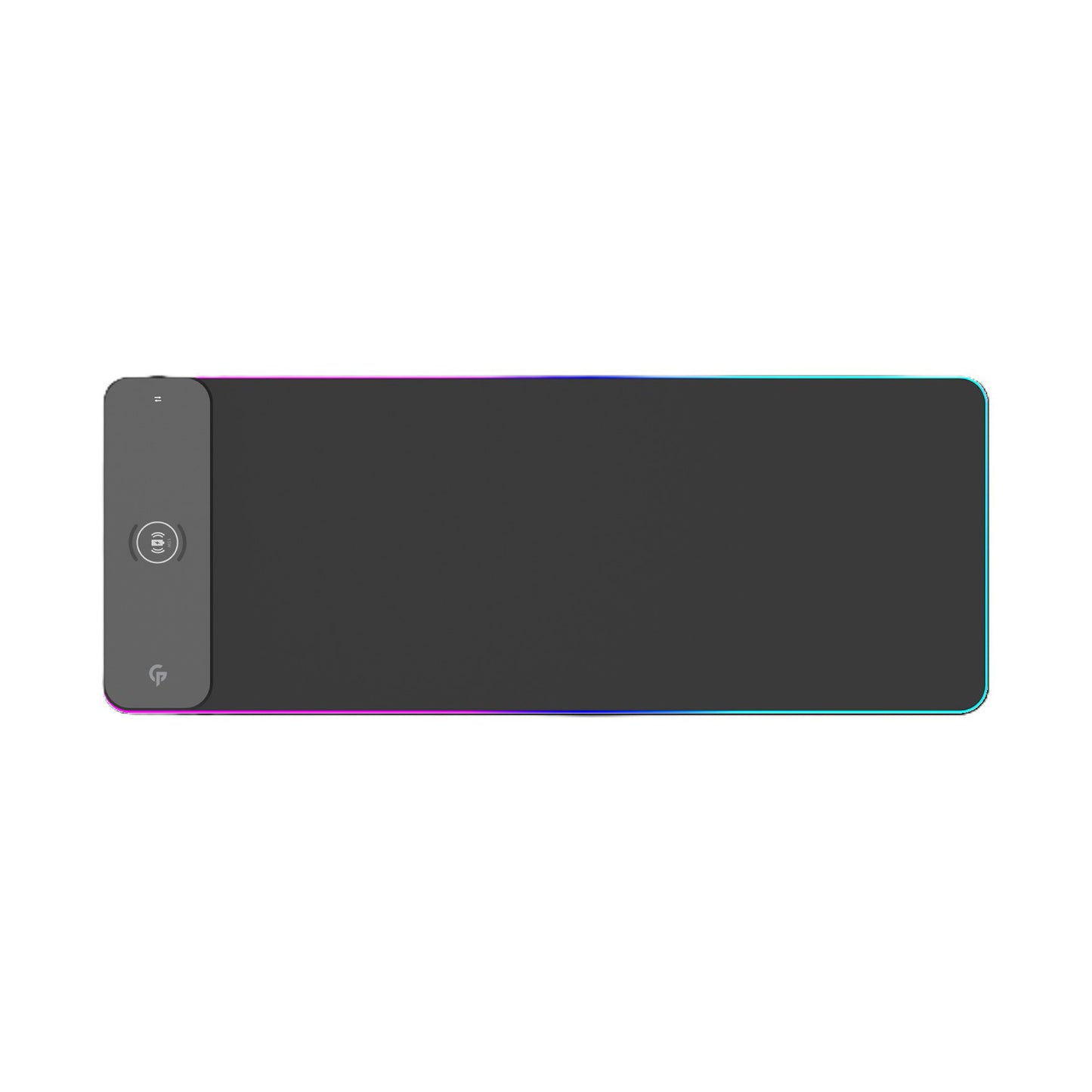 PORODO RGB GAMING MOUSE PAD WITH 15W FAST WIRELESS CHARGER