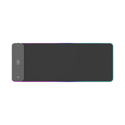 PORODO RGB GAMING MOUSE PAD WITH 15W FAST WIRELESS CHARGER