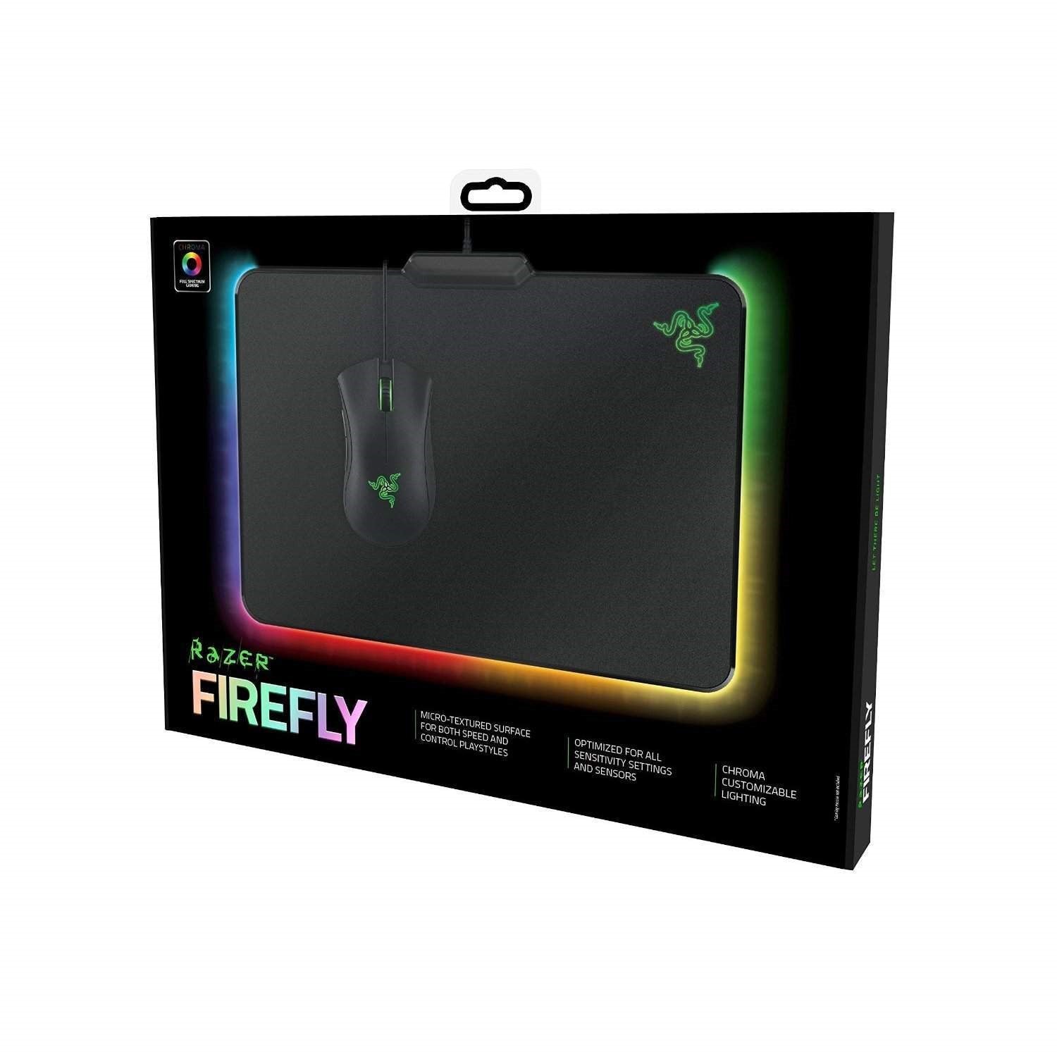 RAZER  Firefly Chroma LED Hard Gaming Mouse Mat