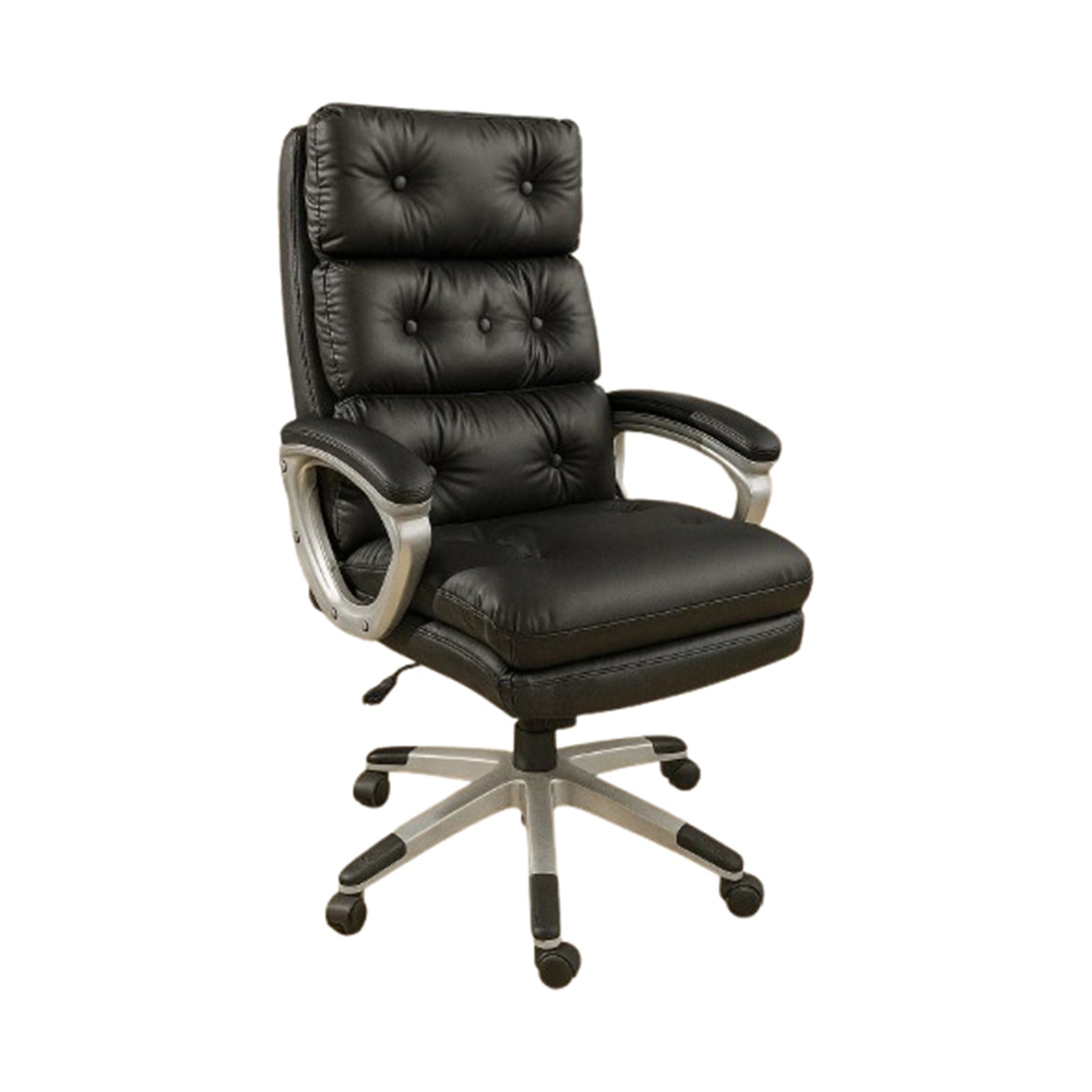 Panko Black Office Chair, Compact And Practical