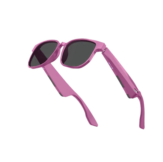 MYZENIA SMART SUNGLASSES WITH DUAL STEREO SPEAKERS PINK