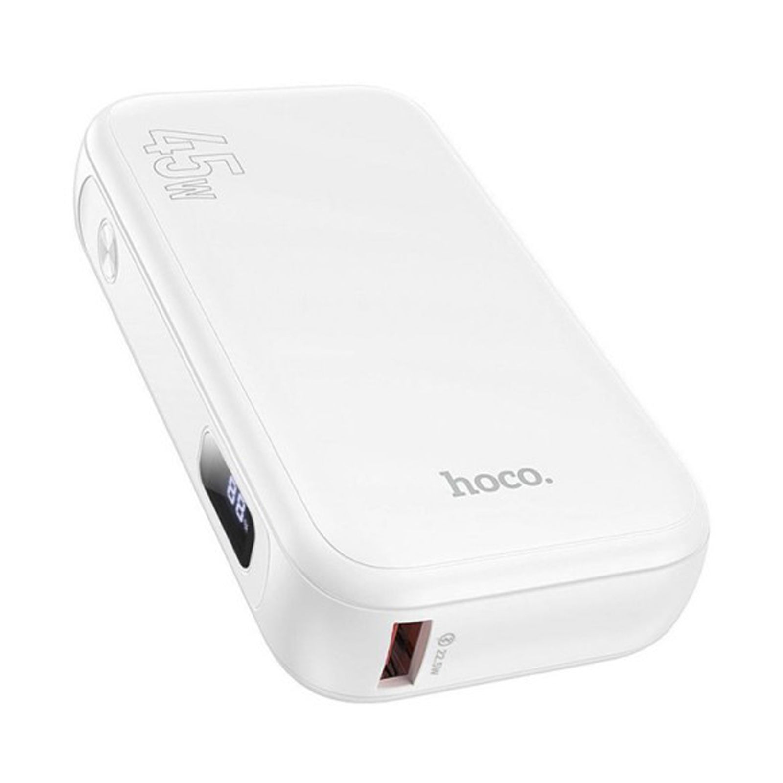 HOCO J198 15000MAH 45W POWER BANK WHITE