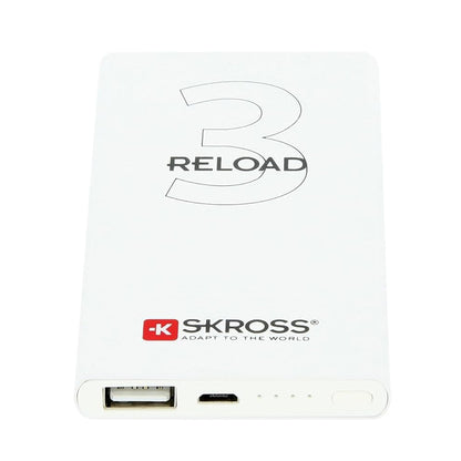 SKROSS RELOAD 3 POWER BANK 3500 mAh FAST CHARGING USB PORT