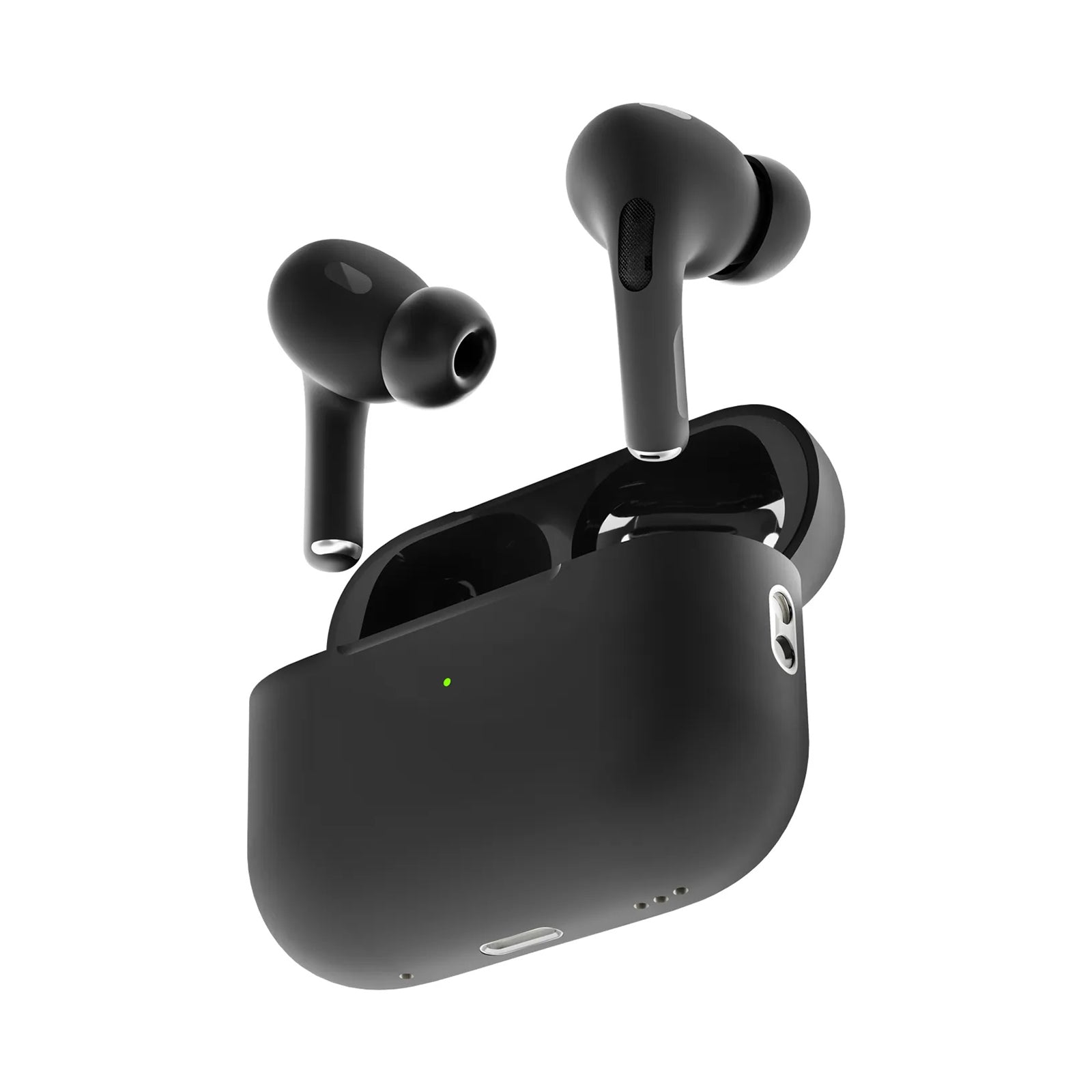 Porodo Wireless Earbuds Pro 2 with Swipe Volume - Black