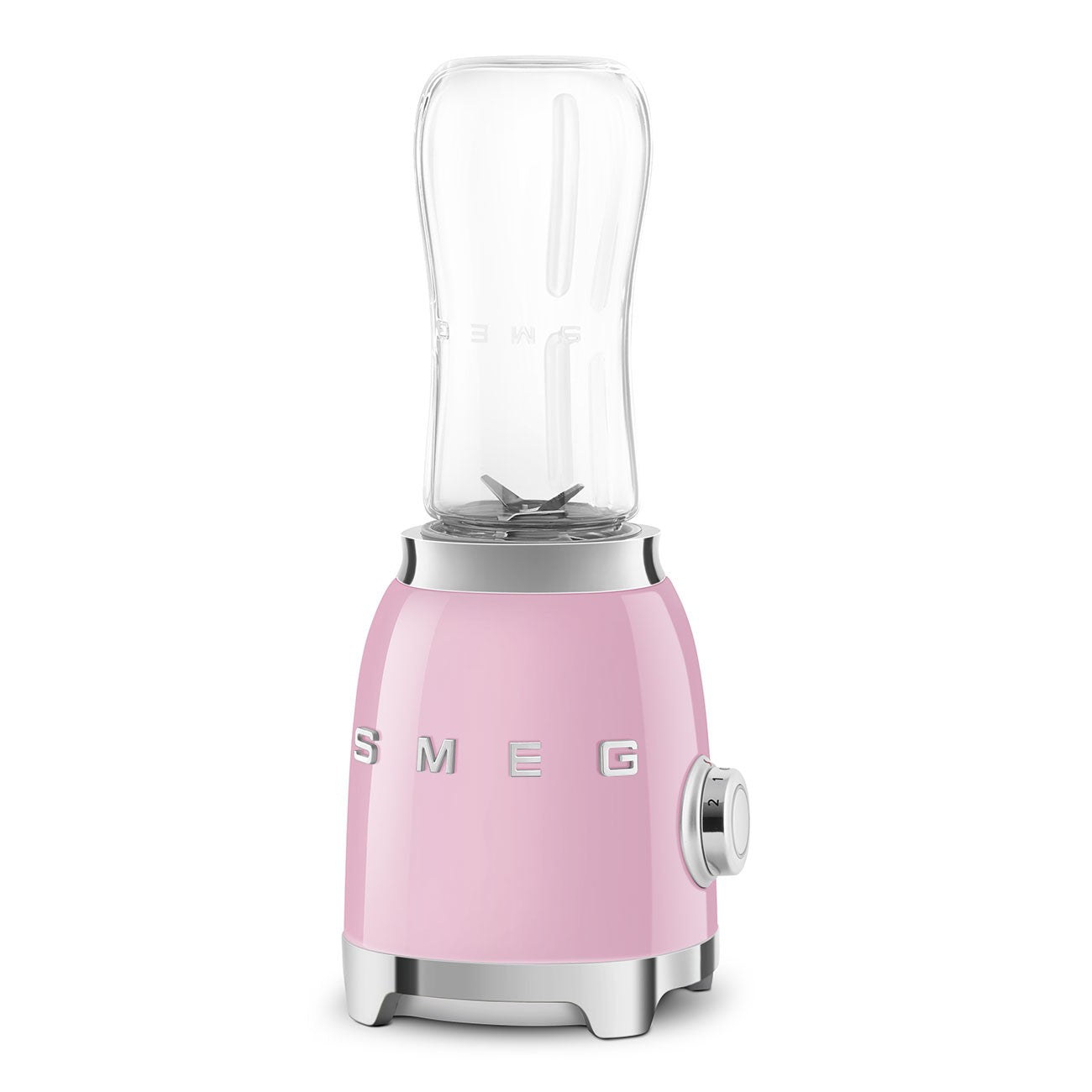Smeg Personal Blender Pastel Pink 300W 2 Speed