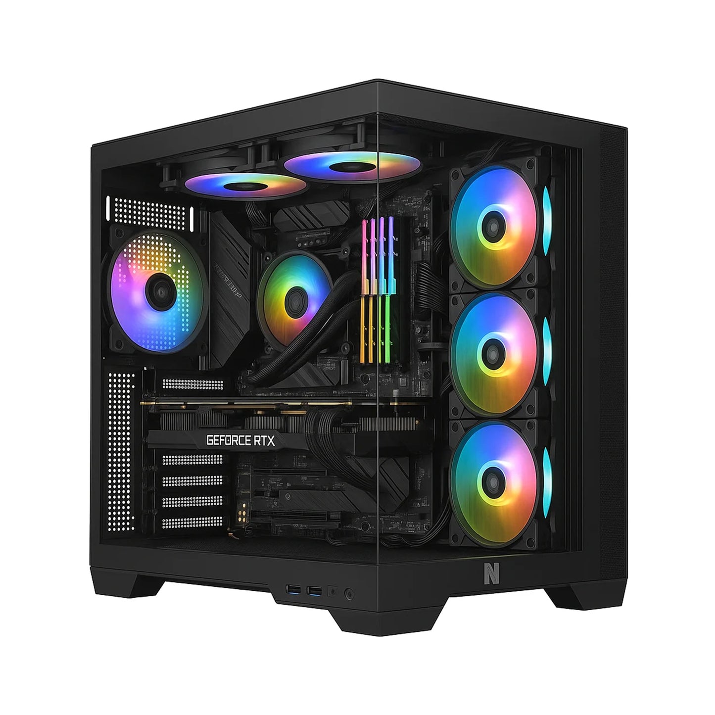 AEROCOOL RGB- I9-14900K 32GB- 1TB NVME- RTX-5070 THERMALTAKE