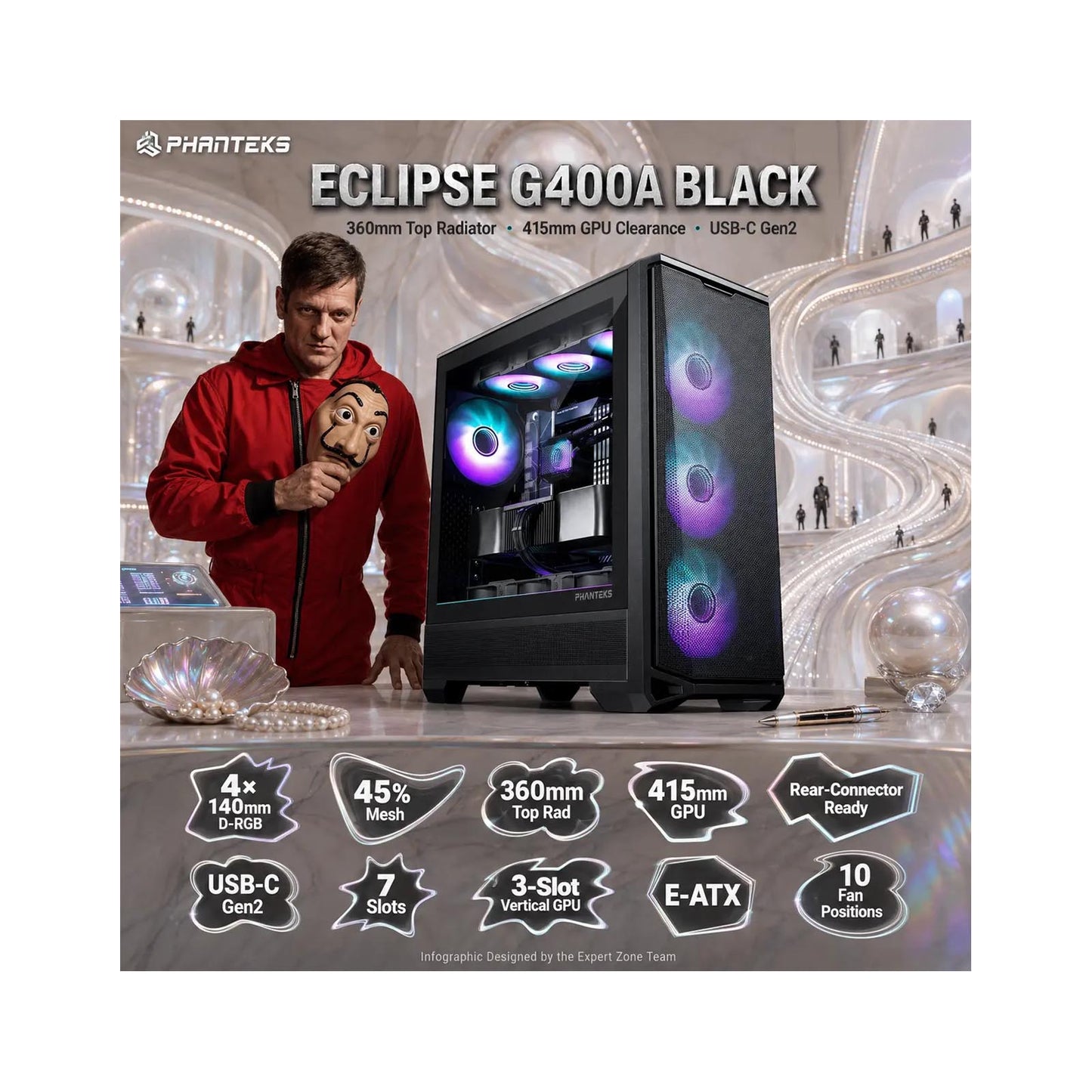 Gaming PC — RTX 5060 8GB / Core i9-14900KF / 32GB DDR5 / 2TB MSI