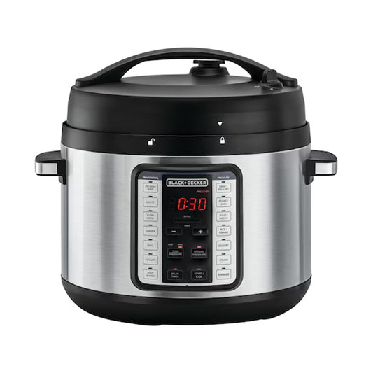 Black+Decker Electric Pressure Cooker 10L TouchControl 1350w