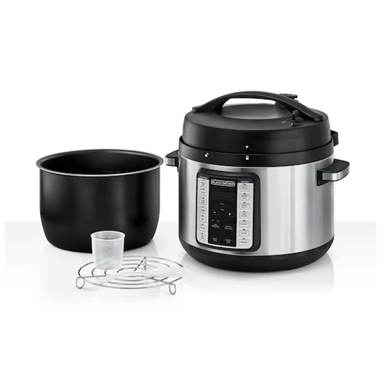 Black+Decker Electric Pressure Cooker 10L TouchControl 1350w