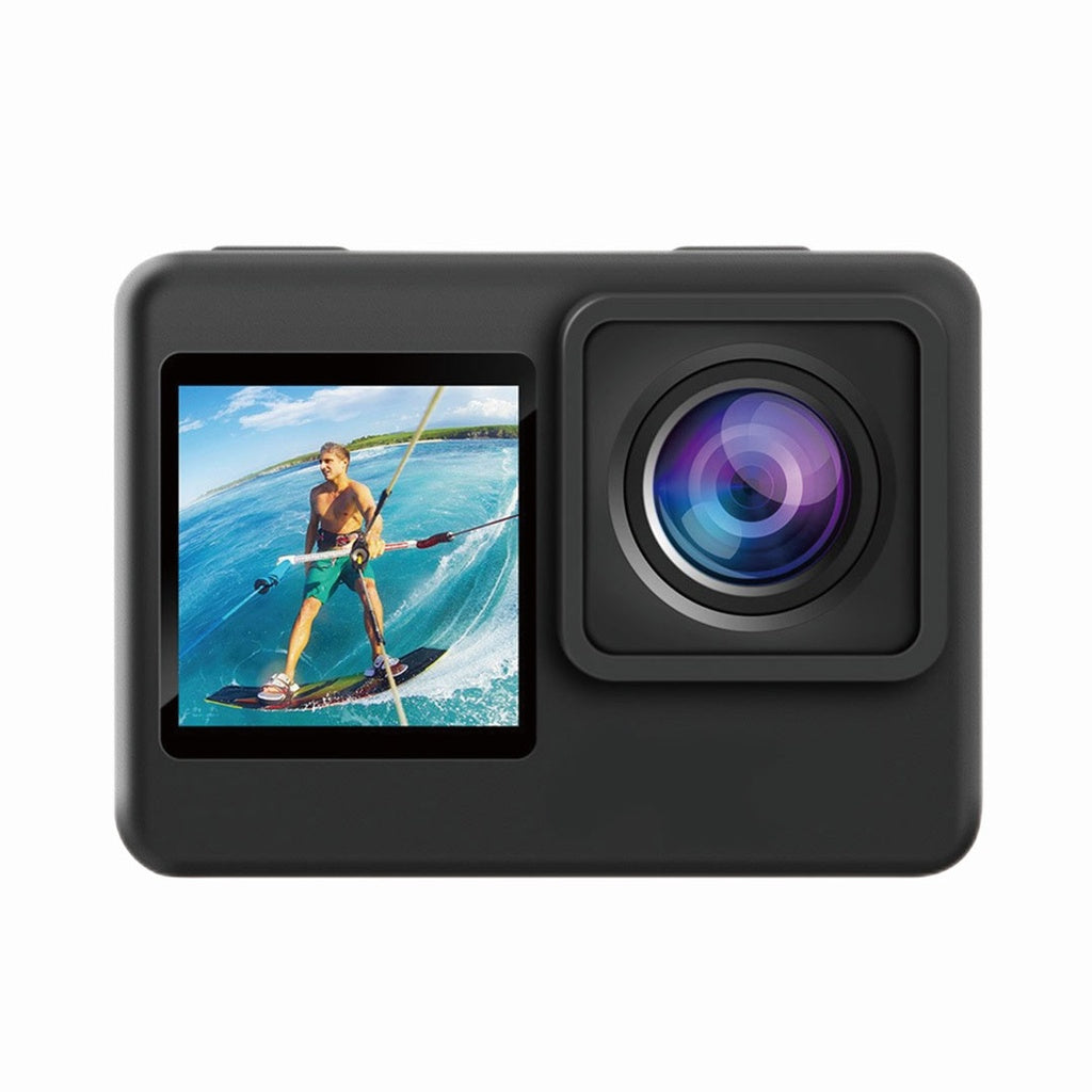 PORODO LIFESTYLE WATER-PROOF 4K ACTION CAMERA 900mAh - BLACK