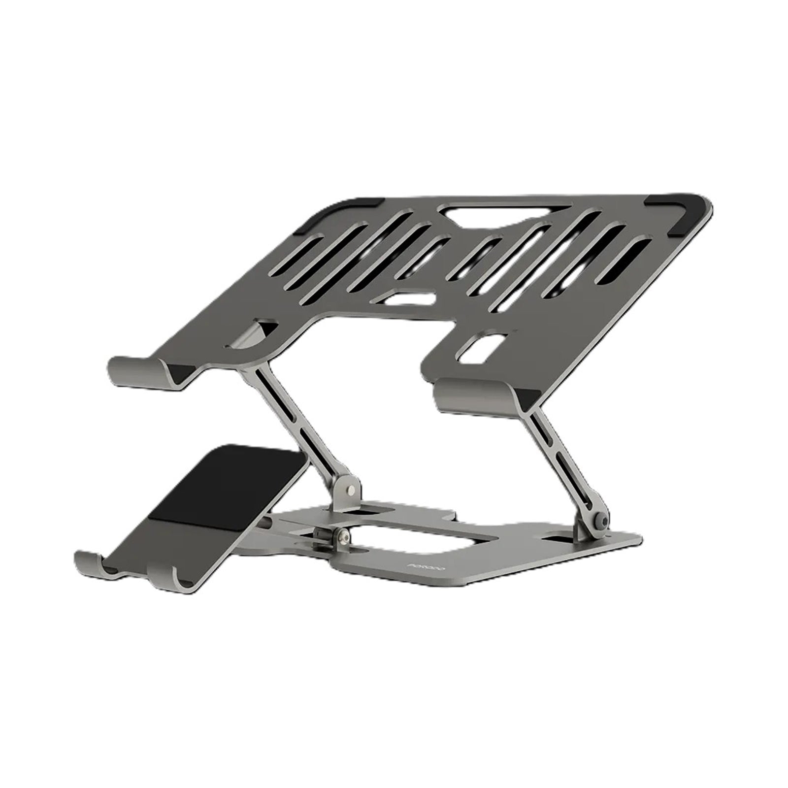 Porodo 2-in-1 Adjustable Foldable Laptop with Phone Stand