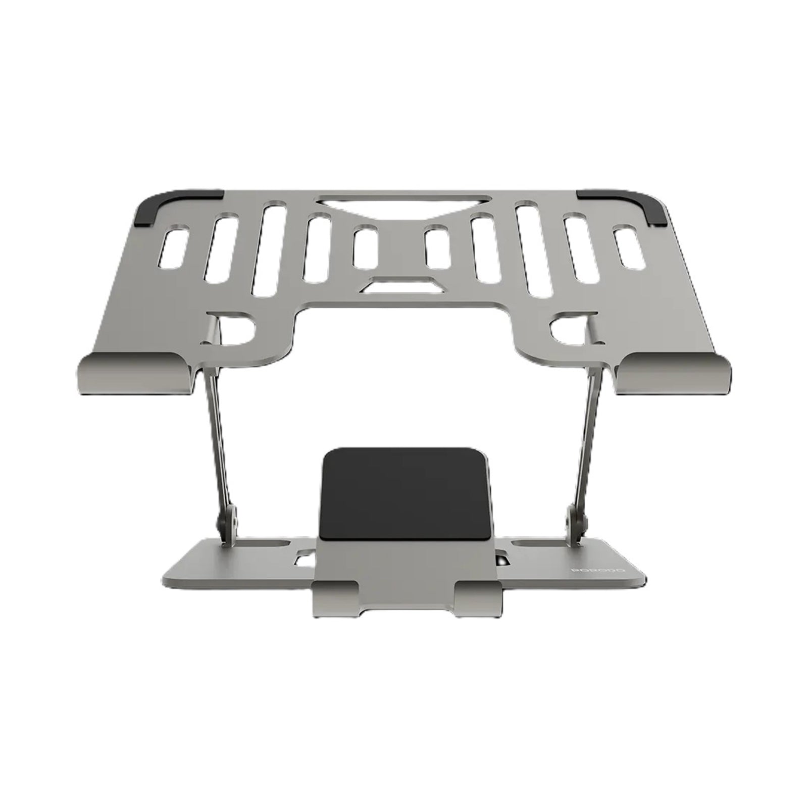 Porodo 2-in-1 Adjustable Foldable Laptop with Phone Stand