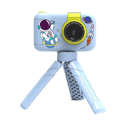 PORODO Lifestyle Kids Flip Camera with Tripod 1000mAh - Blue