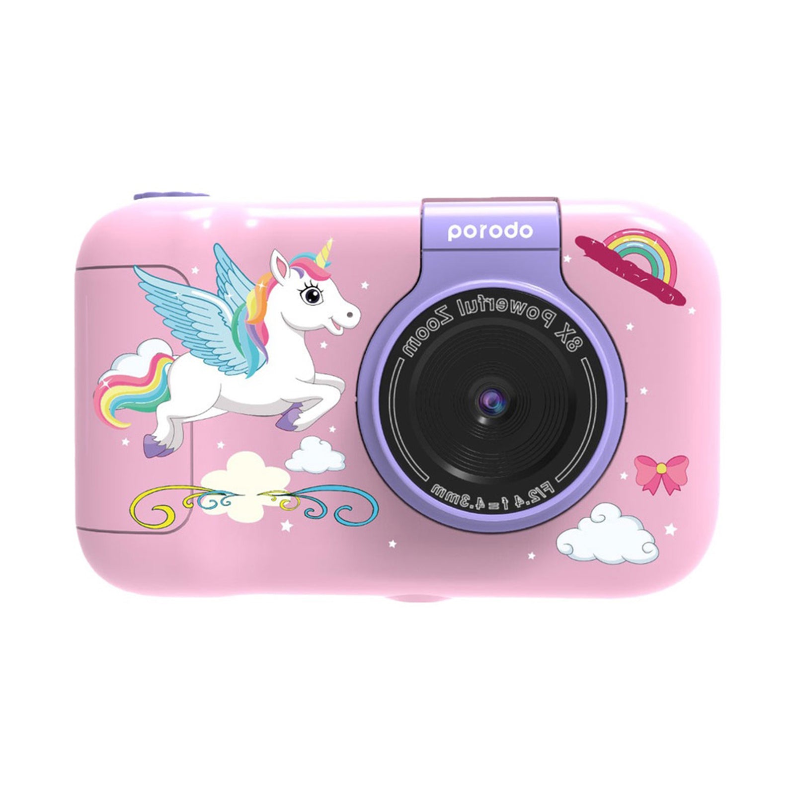 PORODO Lifestyle Kids Flip Camera with Tripod 1000mAh - Pink
