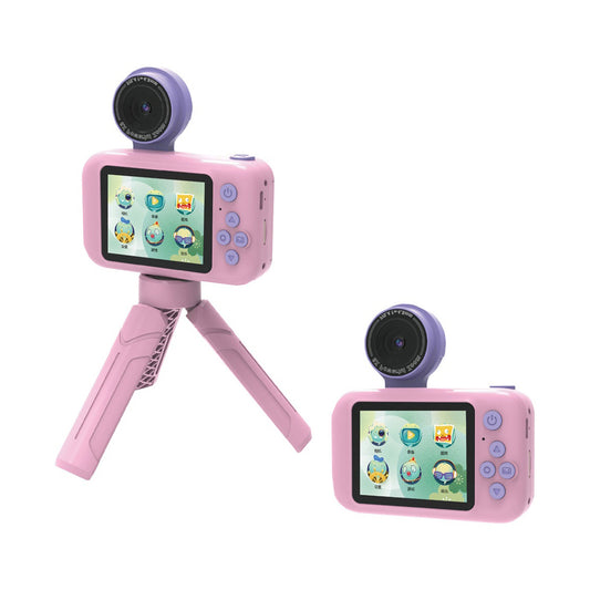 PORODO Lifestyle Kids Flip Camera with Tripod 1000mAh - Pink