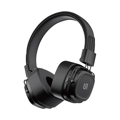 PORODO Soundtec Vintage Headphone - Black