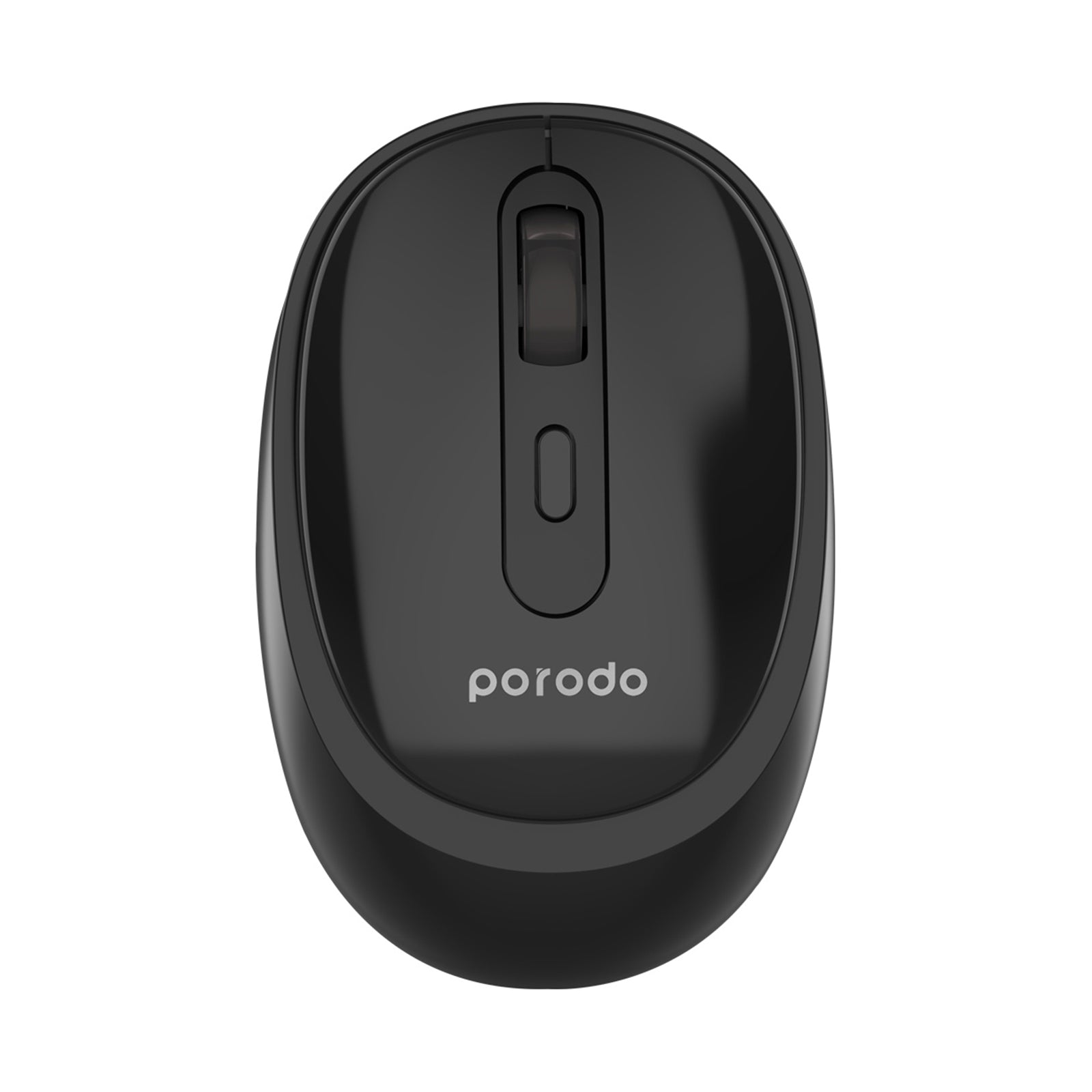 Porodo Dual Mode Wireless BT Keyboard with Mouse - Black