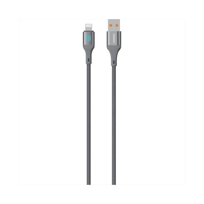 Porodo USB-A To Lightning Charging & Data Cable - Gray