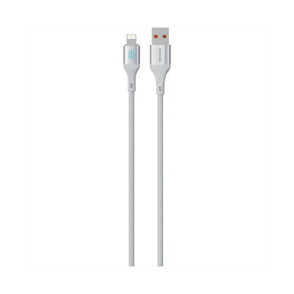 Porodo USB-A To Lightning Charging & Data Cable - Silver