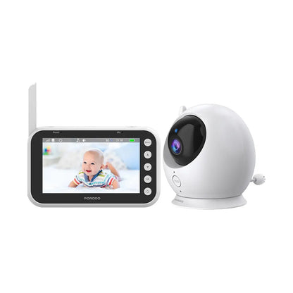 PORODO Lumi Lifestyle 2000mAh Battery Baby Monitor W. Stand