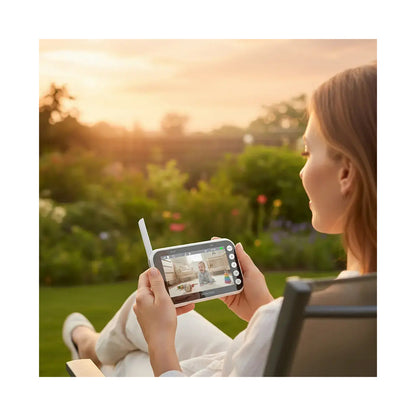 PORODO Lumi Lifestyle 2000mAh Battery Baby Monitor W. Stand