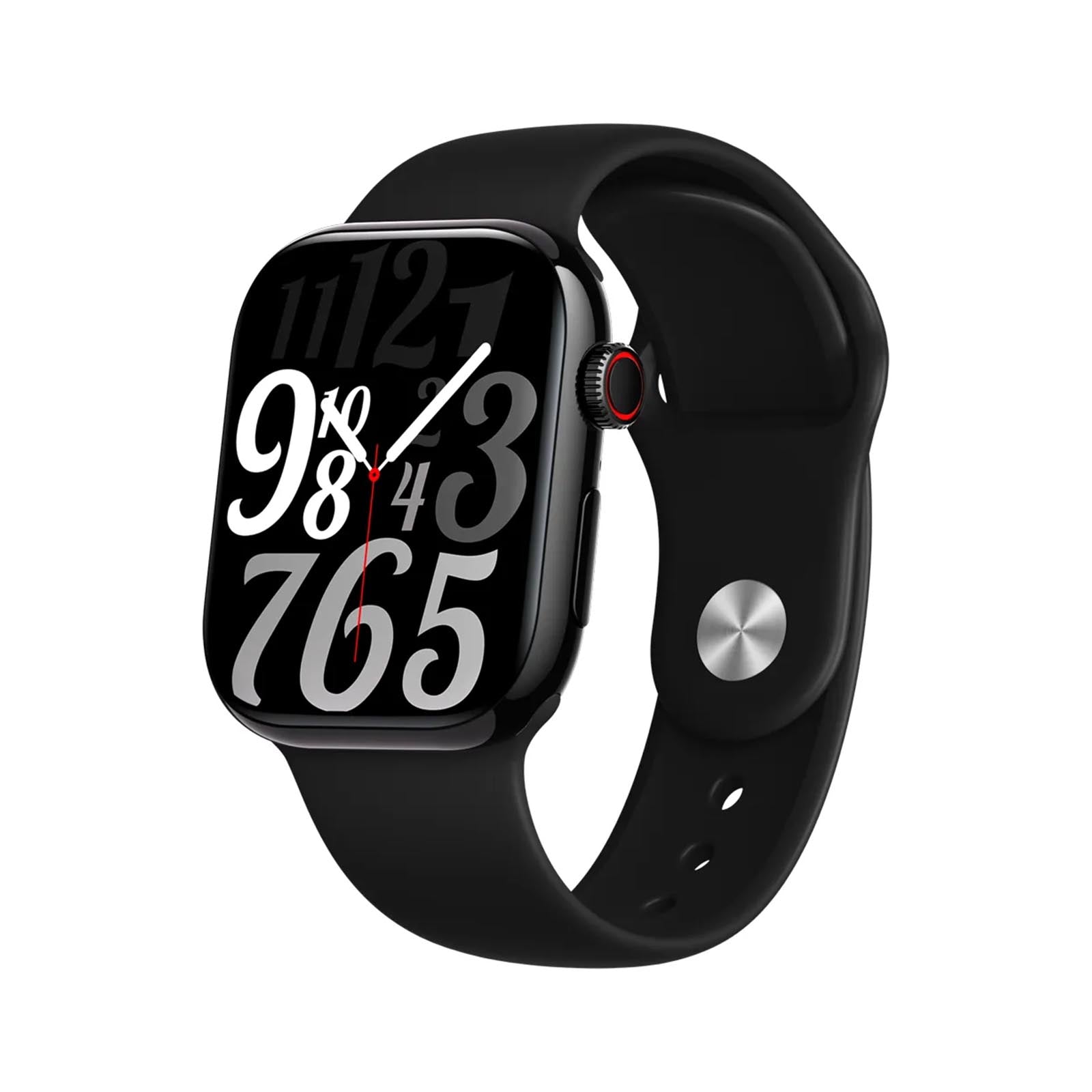 Porodo Magnifico 3 HD Smart Watch with Black Straps PORODO