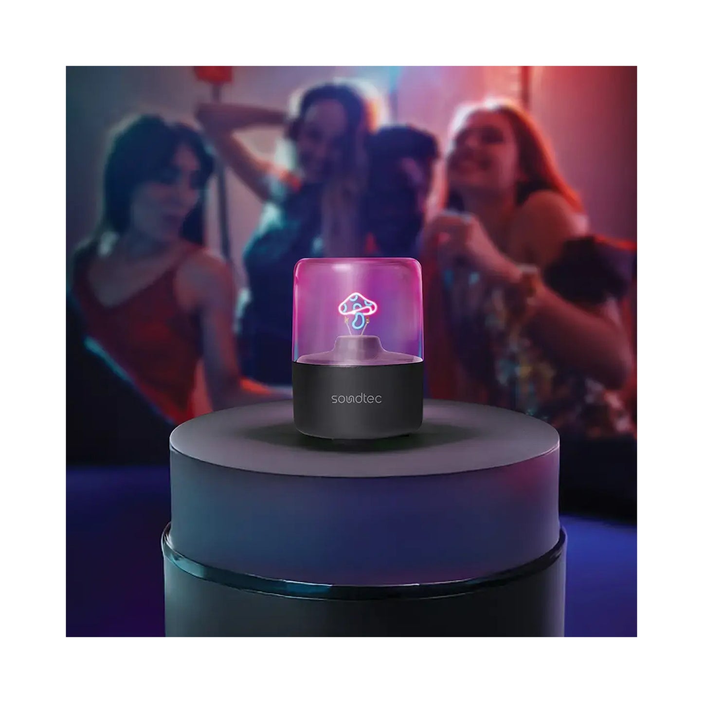 PORODO Soundtec Marlo Portable Wireless Speaker - Black