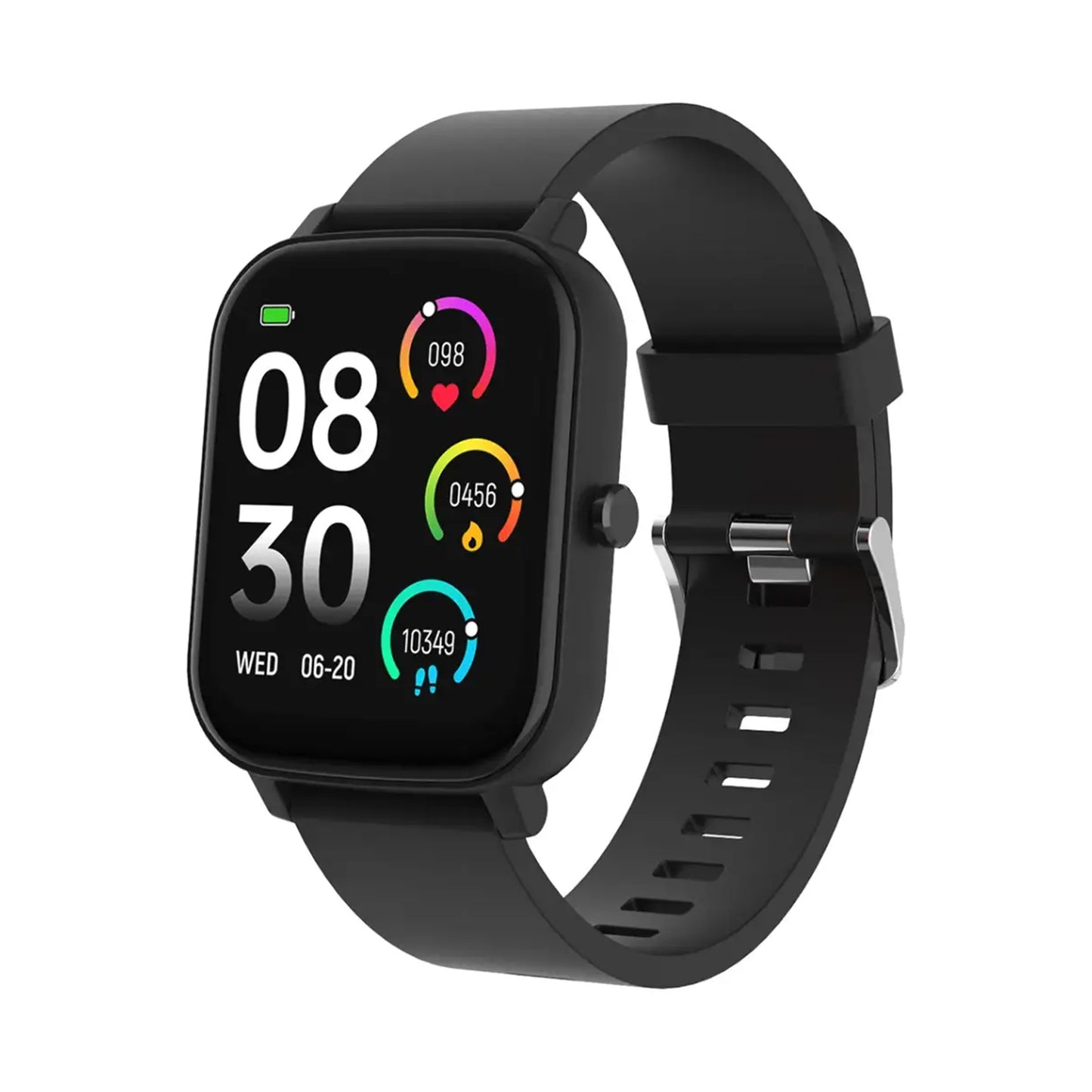 PORODO Active Pro Smart Watch 1.80" HD Display - Black