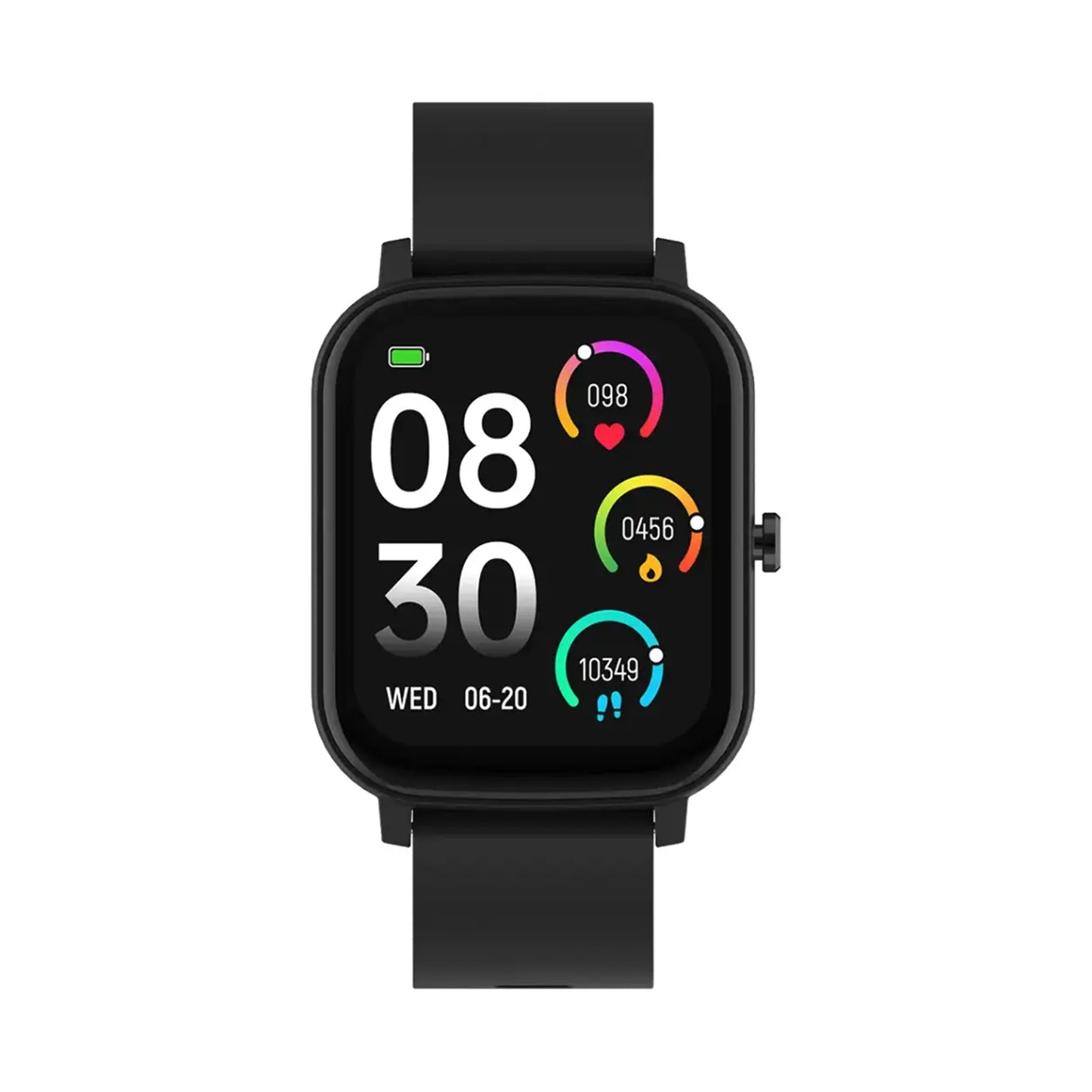 PORODO Active Pro Smart Watch 1.80" HD Display - Black