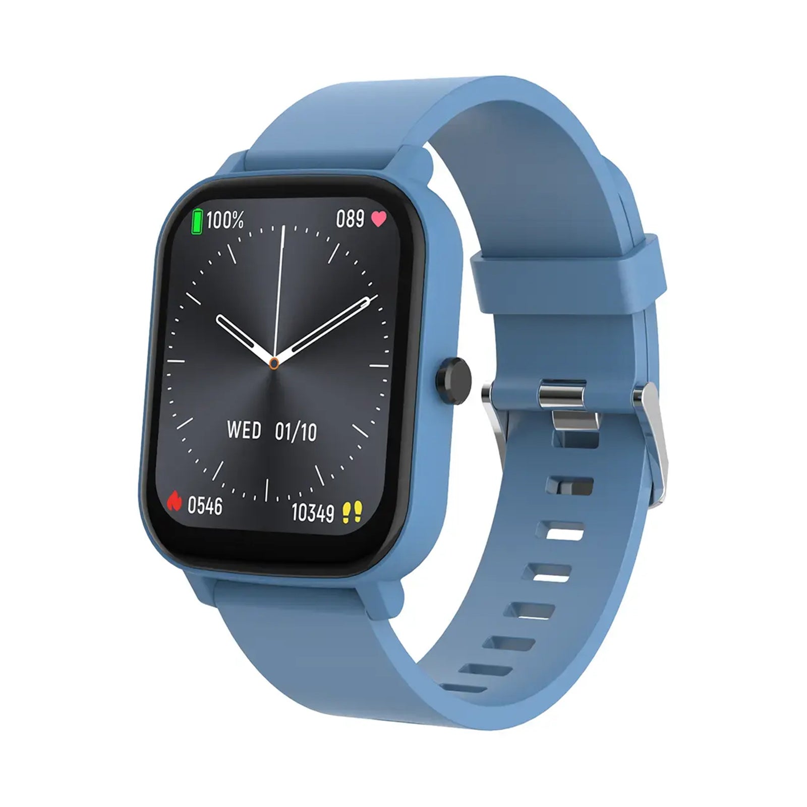 PORODO Active Pro Smart Watch 1.80" HD Display - Blue