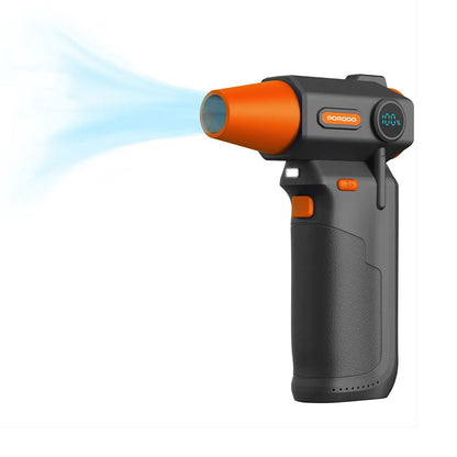 Porodo  Cordless Turbo Air Duster with LED  - Black