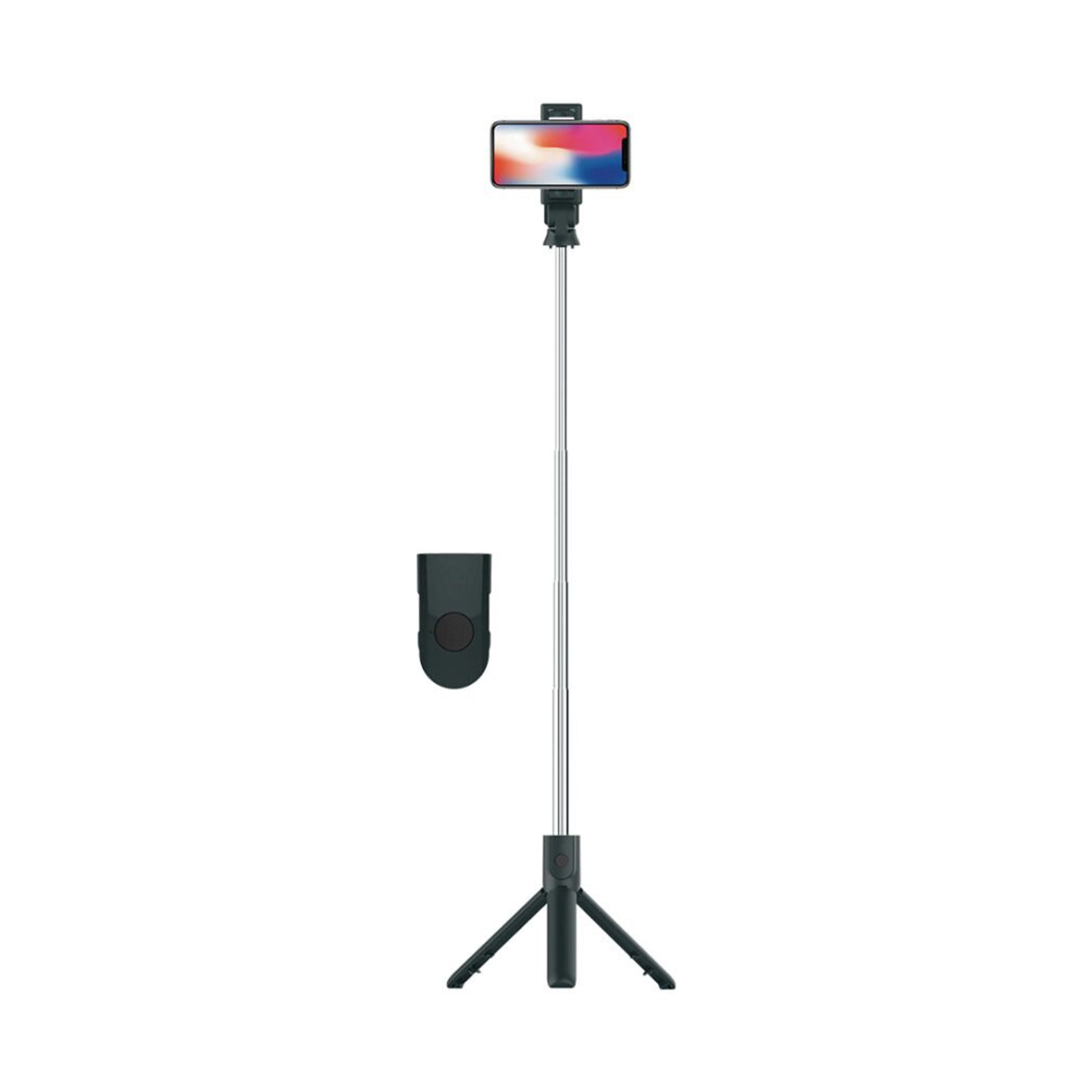 Porodo Bluetooth Selfie Stick with Tripod Detachable Remote