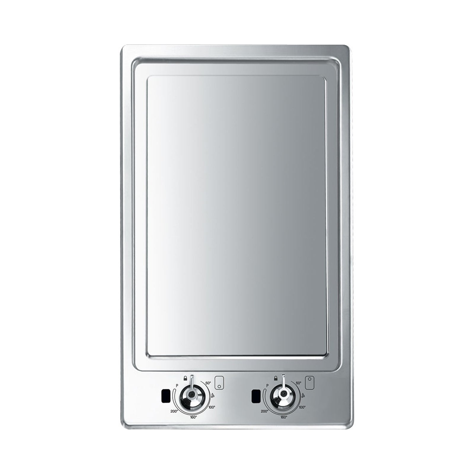 SMEG Built in Teppanyaki 30 cm Stainless Steel