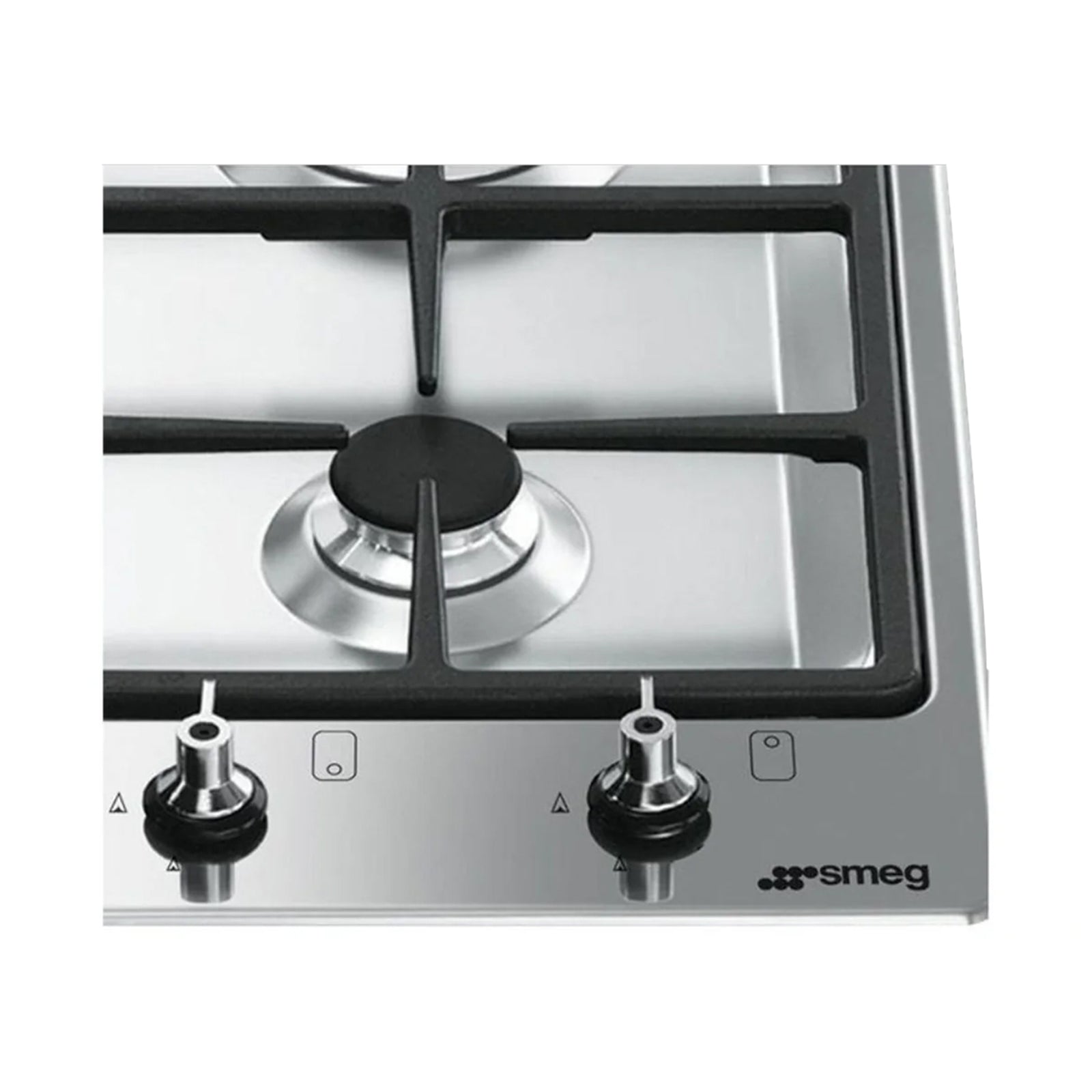 SMEG Hob 30 cm 2 Gas Burners Safety Stainless Steel